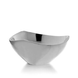 Nambe Tri Corner Silver Bowl